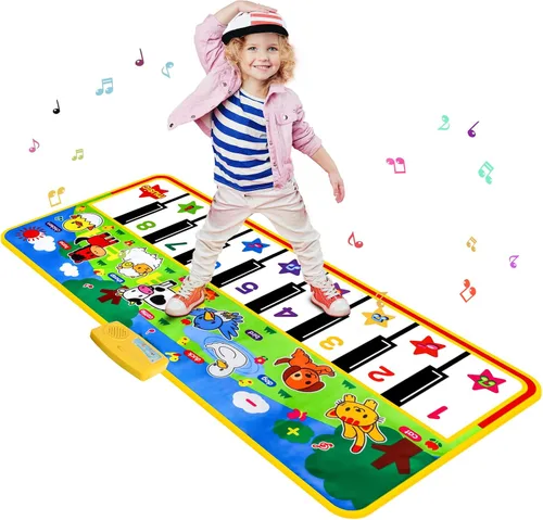 M SANMERSEN - Alfombrilla de piano para niños