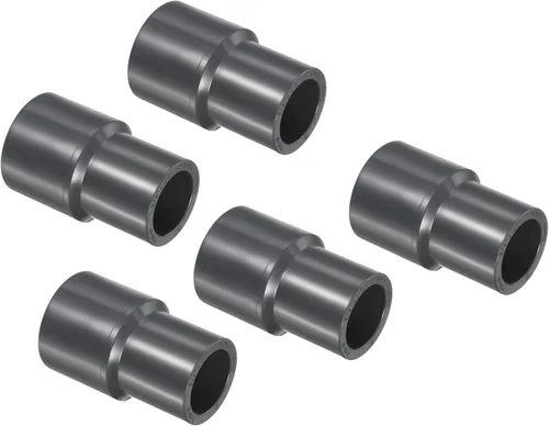 Miniatura 29 de PATIKIL UPVC Reductor de tubería de montaje de 1-1/2 "x 1" Socket Schedule 80, conector adaptador de acoplamiento recto, gris