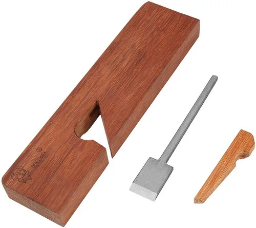 Miniatura 9 de Herramienta de mano de avión de madera de palisandro para madera de corte de madera herramienta de carpintería de 9.646 in