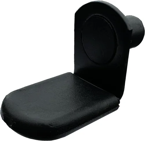 Miniatura 7 de Clavijas de soporte de estante de vidrio de 1/4 pulgadas con funda de vinilo marrón Estilo de soporte Bronce antiguo Paquete de 50