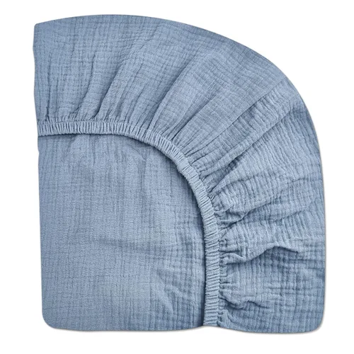 Miniatura 11 de Pack and Play Sábanas para bebés, niños y niñas, 39 x 27 x 3 pulgadas, muselina neutra de algodón, paquete N Play, sábana con estilo bohemio