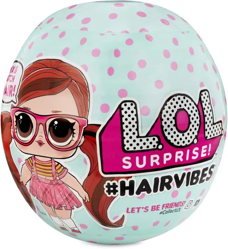Miniatura 18 de L.O.L. Surprise! Muñecas Hairvibes con 15 sorpresas y extensiones para mezclar y combinar