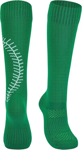 Miniatura 4 de American Trends Calcetines de sóftbol para niñas y adultos, calcetines de béisbol y sóftbol, calcetines deportivos con puntadas, para niñas jóvenes