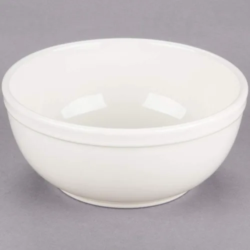 Miniatura 6 de Restaurant Value Bright Whtie - Plato de frutas de 3.5 onzas, caja de 36