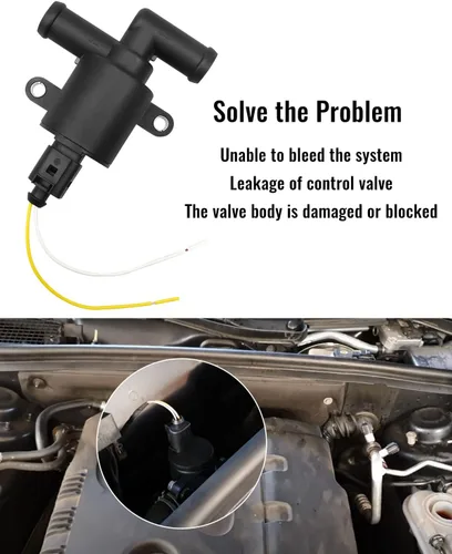 Miniatura 5 de Válvula solenoide de control de calefacción y kit de enchufe compatible con Audi A1 A3 A4 A5 A6 A7 A8 Q2 Q3 Q5 Q7 Q8 RS6 RS7 VW CC Golf Passat Polo