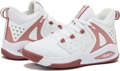 Miniatura 6 de AND1 Takeoff 3.0 - Tenis de baloncesto para niños, tenis de caña media para niños, niños pequeños de 1 a 7 años
