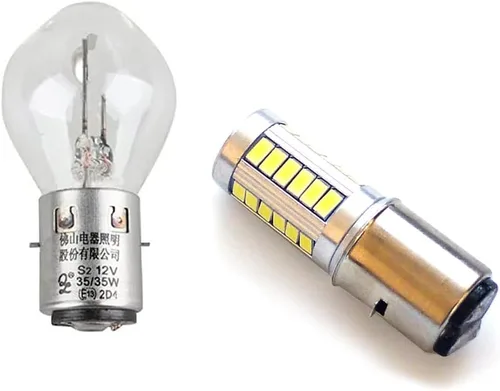 Miniatura 2 de S2 - Bombilla LED súper brillante de 12 V de 6500 K para scooters chinos ATV 50cc 150cc 250cc para Tao Znen Jonway Tank Baron, etc. 1 paquete