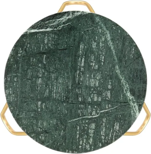 Miniatura 2 de mesas de Centro para sala Dining Table setCoffee Table Green 15.7"x15.7"x15.7" Real Stone with Marble TextureSuitable for bedrooms, Living Rooms