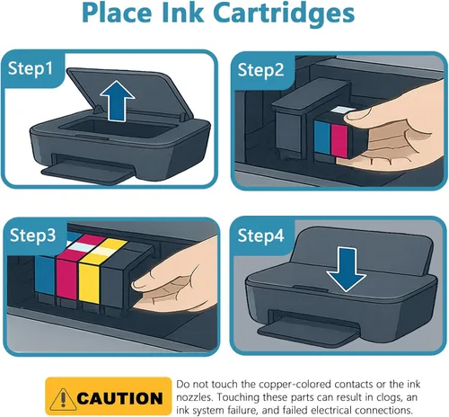 Miniatura 6 de 950XL 951XL - Cartuchos de tinta de repuesto compatibles con HP 950 951 XL Combo Fit para OfficeJet Pro 8600 8610 8615 8620 8625 8630 8640 8660 8100