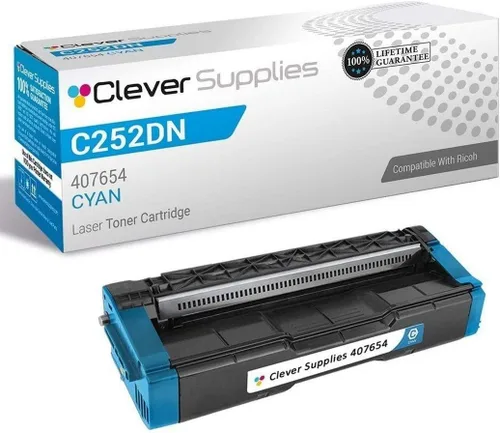 Miniatura 24 de CS - Cartucho de tóner compatible para Ricoh C220 406046 Color negro láser Aficio SP C220 Aficio SP C220A Aficio SP C220DN Aficio SP C220N Aficio SP
