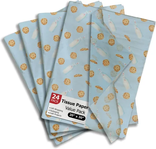Miniatura 21 de Pro Supply Global Space Astronaut Papel de Seda Impreso para Bolsas o Cajas de Regalo y Envoltura - Papel de Seda Decorativo a Granel para Embalaje