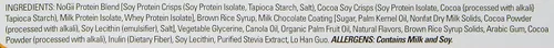Miniatura 4 de Barra nutricional alta en proteínas, brownie de cacao, 12