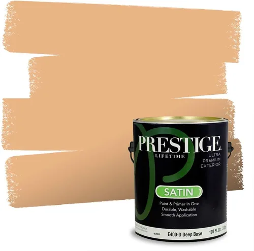 Miniatura 153 de PRESTIGE Pintura exterior e imprimación en uno, bronceado Aberdeen, plano, 1 galón