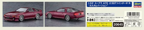 Miniatura 7 de Hasegawa 20645 1/24 Toyota Supra A70 2.5GT Twin Turbo R versión personalizada Modelo de plástico