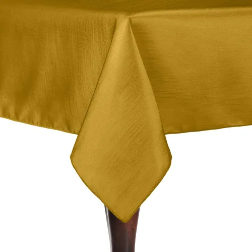 Miniatura 14 de Ultimate Textile -Paquete de 2 - Mantel rectangular reversible Shantung Satin - Majestic - Mantel rectangular de 60 x 90 pulgadas, color azul