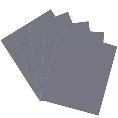 Miniatura 21 de Papel de lija de grano 120, hojas de lijado en seco y húmedo de 9 x 3.6 pulgadas para acabado de muebles de madera, lijado de metal y pulido
