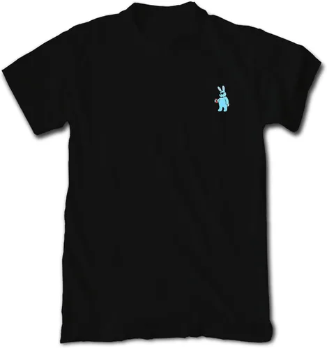 Riot Society Camiseta básica de manga corta con logotipo bordado para hombre