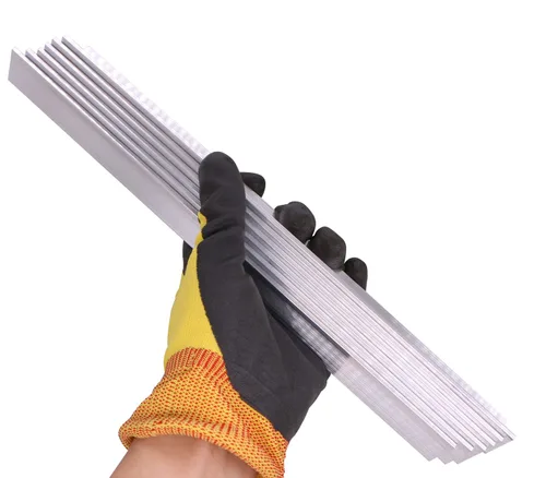 Miniatura 6 de VERNUOS 6 piezas de ángulo de aluminio 6061 de 1 pulgada x 1 pulgada x 1/8 pulgada, 30 cm de longitud, material de moledor T6511, de 3 mm de espesor