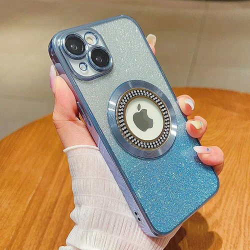 Miniatura 325 de Misscase Funda magnética con purpurina para iPhone 11 compatible con MagSafe, protección completa, delgada, a prueba de golpes, antiarañazos
