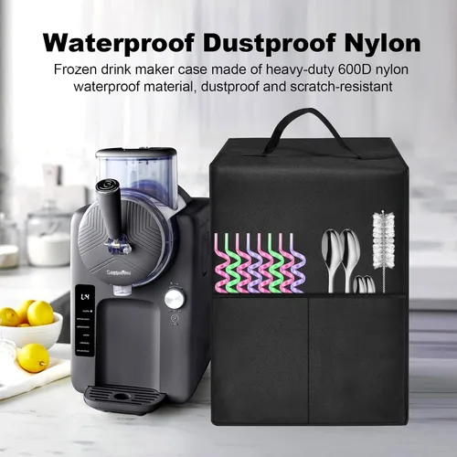 Miniatura 7 de GreenPan - Cubierta para máquina de helados GreenPan, resistente al agua, funda protectora para máquina de bebidas congeladas para servicio suave