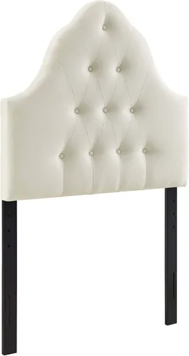 Miniatura 15 de Modway Sovereign Cabecero doble tapizado con botones, Madera Gris