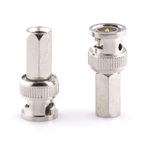 Miniatura 2 de THE CIMPLE CO Conector de cable coaxial RG6, atornillado (giro encendido) - SDI, HD-SDI, CCTV, seguridad, tarjeta de video, cámara, sin soldadura