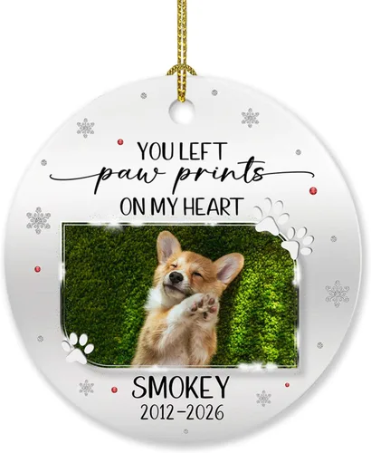 Miniatura 8 de Adorno de 5º aniversario, decoración del árbol de Navidad, nombres personalizados y recuerdos de aniversario de fotos, regalos para parejas juntas