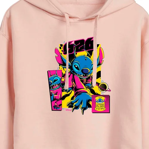 Miniatura 3 de Disney - Lilo & Stitch - Stitch 626 Comic Page - Juniors Cropped Pullover Hoodie