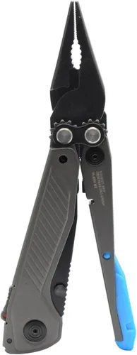 SOG Everyday Daily Solution EDC CRYO D2 Steel - Multiherramienta compacta de acero de tamaño de bolsillo Flash MT, 7 herramientas, carcasa de acero