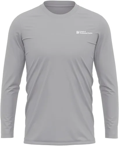 Miniatura 97 de Camisa deportiva de manga larga oficial de la NCAA Collegiate para hombre, con logotipo en el pecho izquierdo, colección Athletic Heather