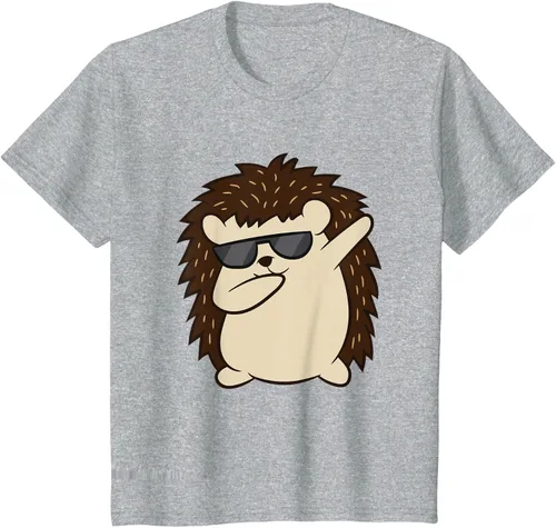 Miniatura 52 de Dabbing Hedgehog Funny Hedgehog Camiseta S