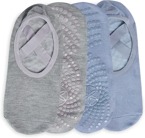 Miniatura 14 de Gaiam Grippy Studio Yoga Socks for Extra Grip in Standard or Hot Yoga