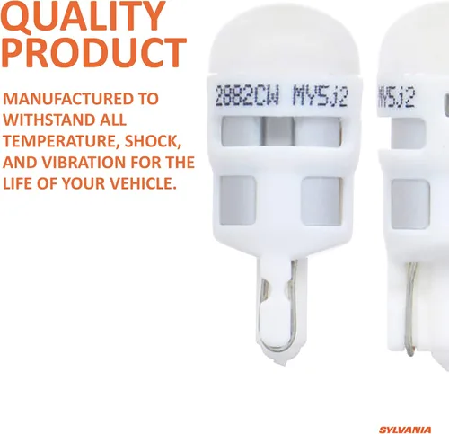 Miniatura 8 de Foco LED blanco Sylvania Zevo 168 T10 W5 W (Paquete de 1), 168, Blanco