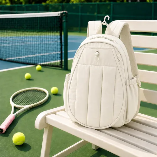 Miniatura 8 de Pickleball Backpack, Large Sports Bag with Shoe Compartment, for Men and Women