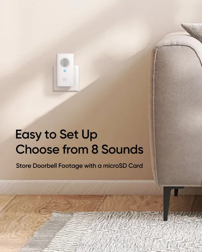 Miniatura 3 de eufy Security Timbre de video E340 (funciona con batería con respaldo adicional) con timbre, uso ininterrumpido con batería recargable, cámaras