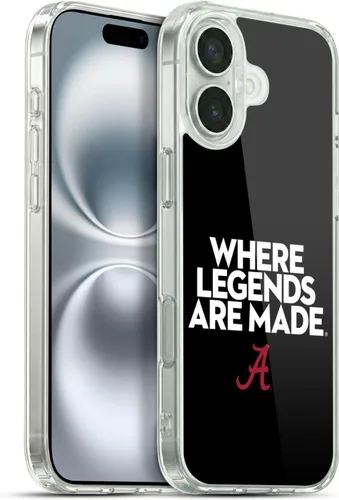 Miniatura 113 de Head Case Designs Funda de gel suave con licencia oficial de la Universidad de Alabama UA Collage compatible con Apple iPhone 13 Pro Max