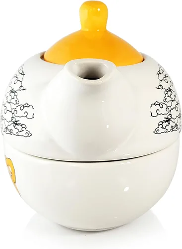 Miniatura 8 de Just Funky Naruto Shippuden Juego de 2 tazas de té con taza de té y hervidor de agua, taza de té de 15 onzas con el zorro de nueve colas "Kurama