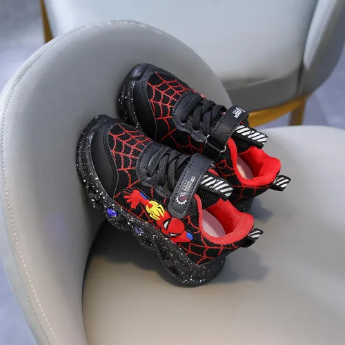 Miniatura 8 de Zapatillas iluminadas LED de dibujos animados para deportes al aire libre y correr con diseño transpirable