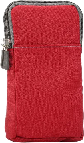 Miniatura 12 de Bolsa de clip para cinturón para teléfono celular, funda de hombro para teléfono celular, funda de hombro vertical de 6.0 pulgadas para viajes al
