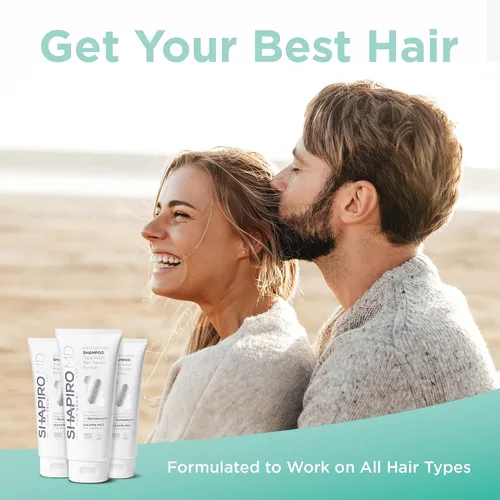 Miniatura 2 de Shapiro MD Hair Growth Experts Champú vegano para pérdida de cabello para adelgazar el cabello Experimenta un cabello más saludable, más lleno