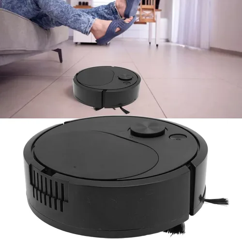 Miniatura 5 de Aspirador robot, aspiradora multifuncional, aspiradora robótica, carga USB, mini robot de barrido inteligente, ideal para suelos duros, alfombras