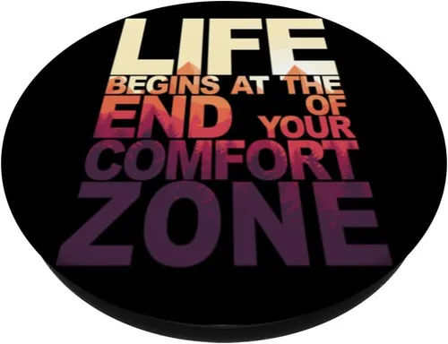 Miniatura 2 de Life Begins At The End Of Your Comfort Zone - Wild PopSockets Swappable PopGrip