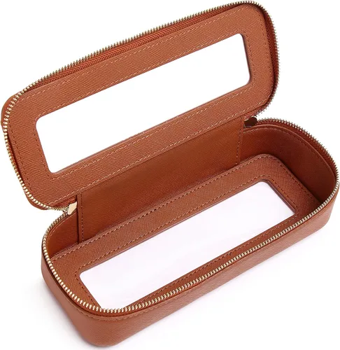 Miniatura 47 de Pinkmik Pequeña bolsa de maquillaje, mini estuche transparente para maquillaje y neceser con cremallera, organizador de bolsos para mujer