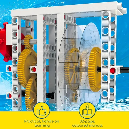 Miniatura 7 de Thames & Kosmos Kit de ciencia hidroeléctrica 12 experimentos de tallo Aprenda sobre energías alternativas y renovables, ciencias ambientales