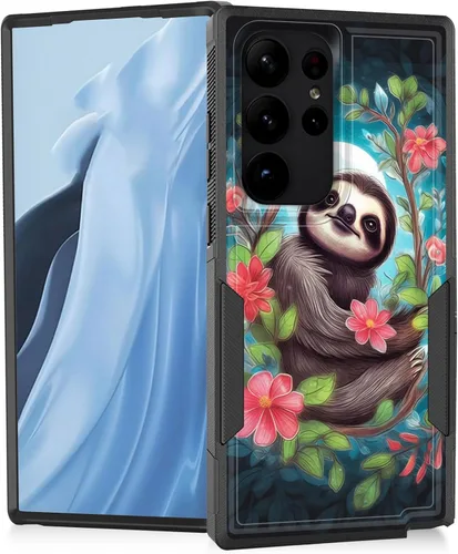 Miniatura 84 de Funda para Galaxy A14 5G, resistente de doble capa híbrida de policarbonato duro, goma suave, a prueba de golpes, funda protectora resistente