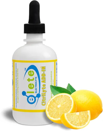 Miniatura 8 de elete CitriLyte - Gotas de hidratación de electrolitos Sodio, magnesio, potasio Ligero sabor a limón, totalmente natural Alivio de calambres