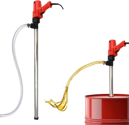 Bomba eléctrica de barril para transferencia de combustible de 2480W, 110V 13000RPM, para bombas de transferencia eléctricas de 55 galones con tubo