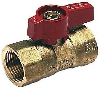 Miniatura 8 de EZ-Fluid 1" FIP X 1" FIP Thread Heavy Duty Brass Gas Shut Off Ball Valve,Quarter Turn Brass Gas Valves for Natural Gas,Propane,Gas Line Fitting
