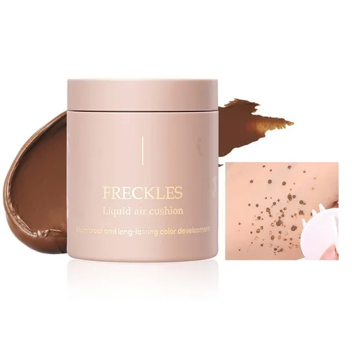 Miniatura 3 de Pecas de pecas a prueba de sudor, impermeable, de larga duración, pequeño sello de pecas sintéticas, maquillaje natural realista para pecas