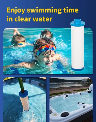 Miniatura 4 de ZOTEE Filbur FC-3128 - Filtro desechable para bañera de hidromasaje con adaptador de manguera de jardín, repuesto para PPS2100, Darlly PP6903, 1